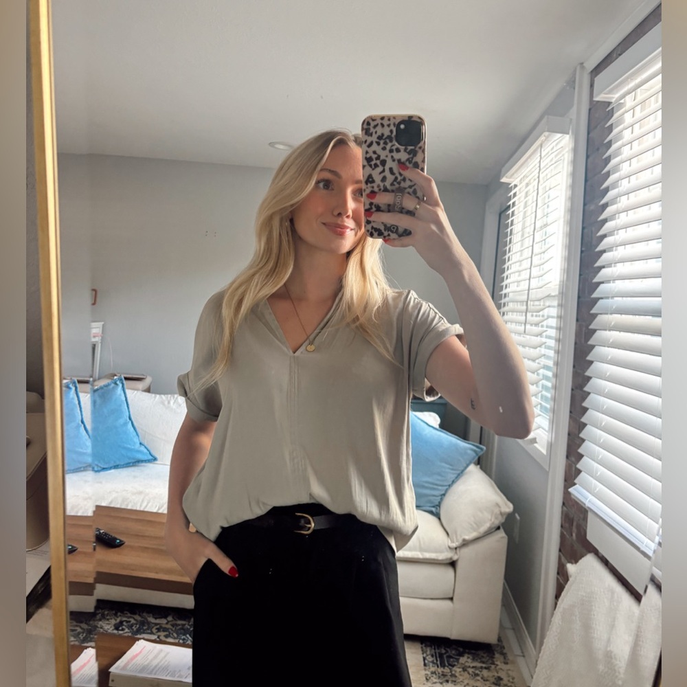 Banana Republic Dolman Top - Sage Green